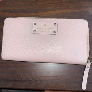 Pink Kate spade wallet